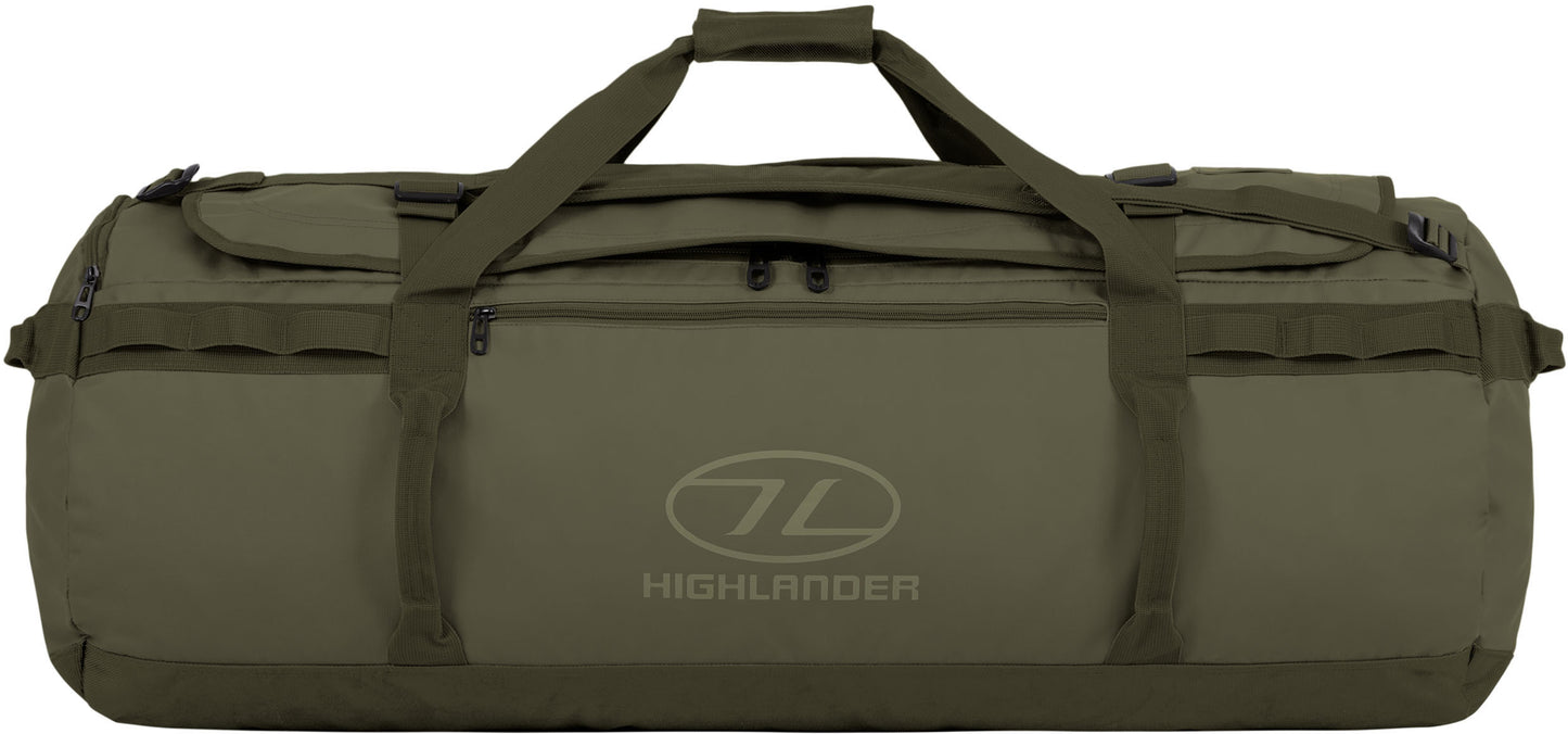 Waterproof travel bag Highlander Storm 120L Olive (DB125-OG)