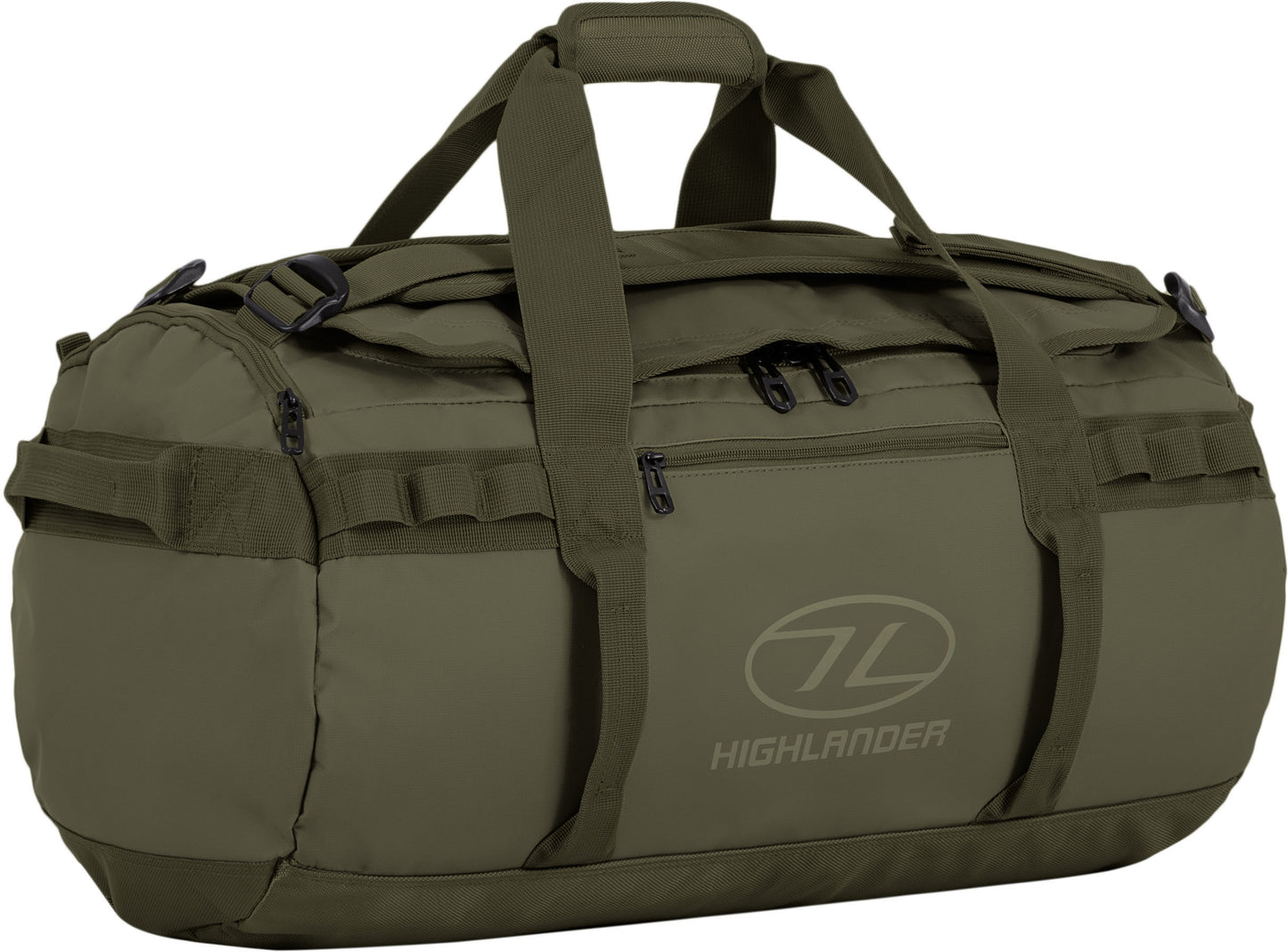 Сумка дорожня водозахисна Highlander Storm Kitbag 45L Olive (DB122-OG)