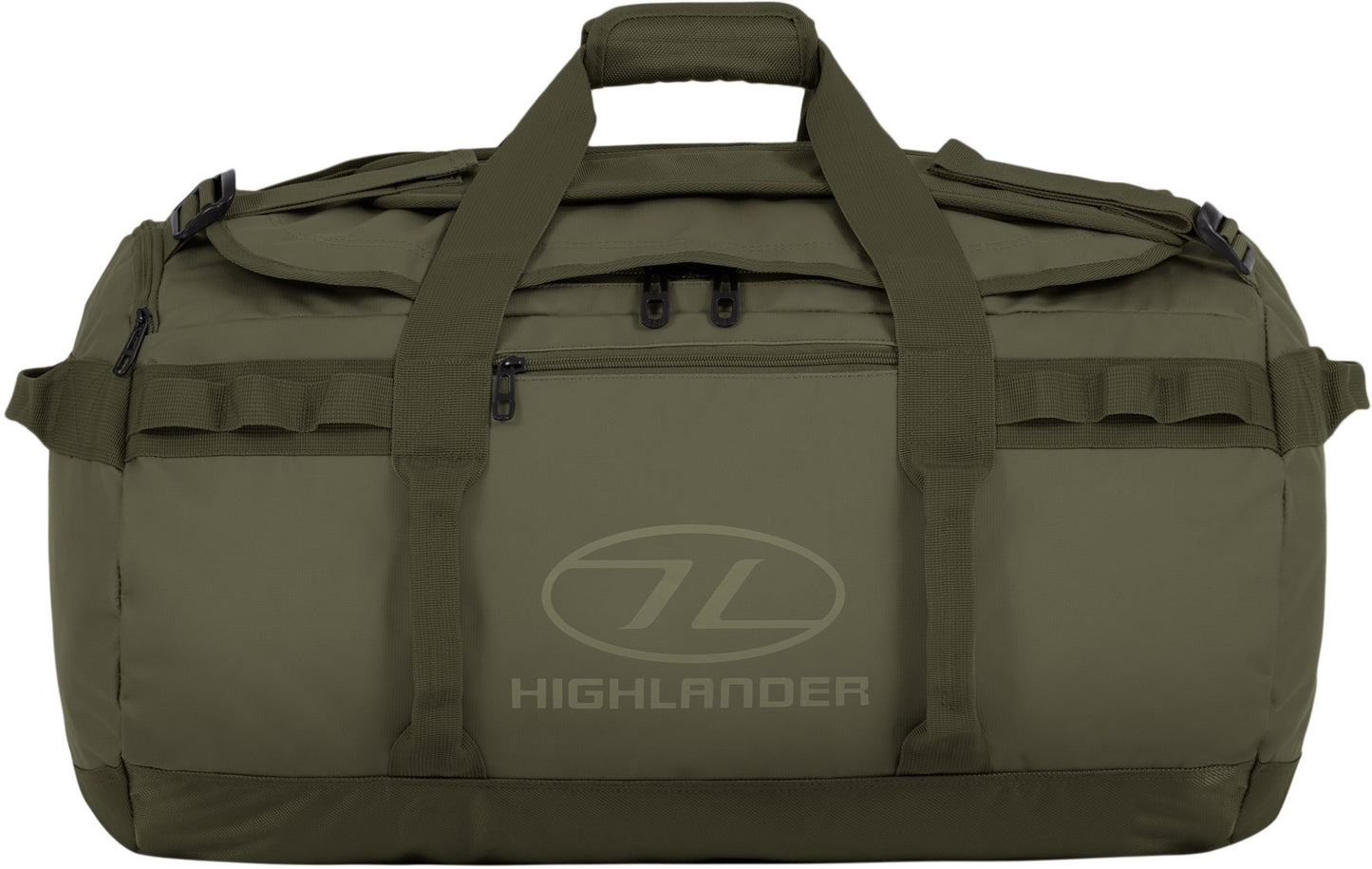Waterproof travel bag Highlander Storm 65L Olive (DB123-OG)