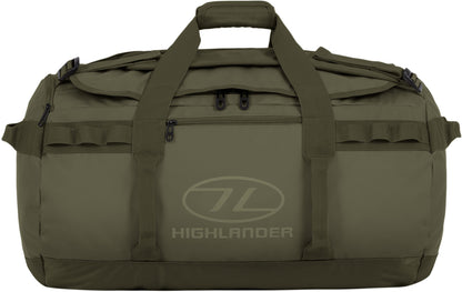 Waterproof travel bag Highlander Storm 65L Olive (DB123-OG)