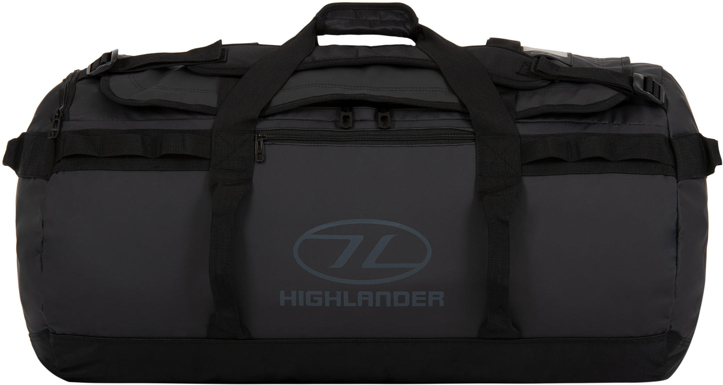 Waterproof travel bag Highlander Storm 90L Black (DB124-BK)
