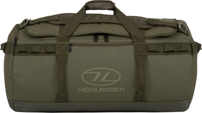 Waterproof travel bag Highlander Storm 90L Olive (DB124-OG)