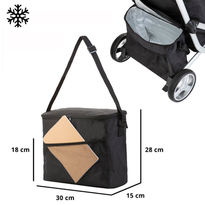 ShoppingCruiser 3 Wheels Black (604349)