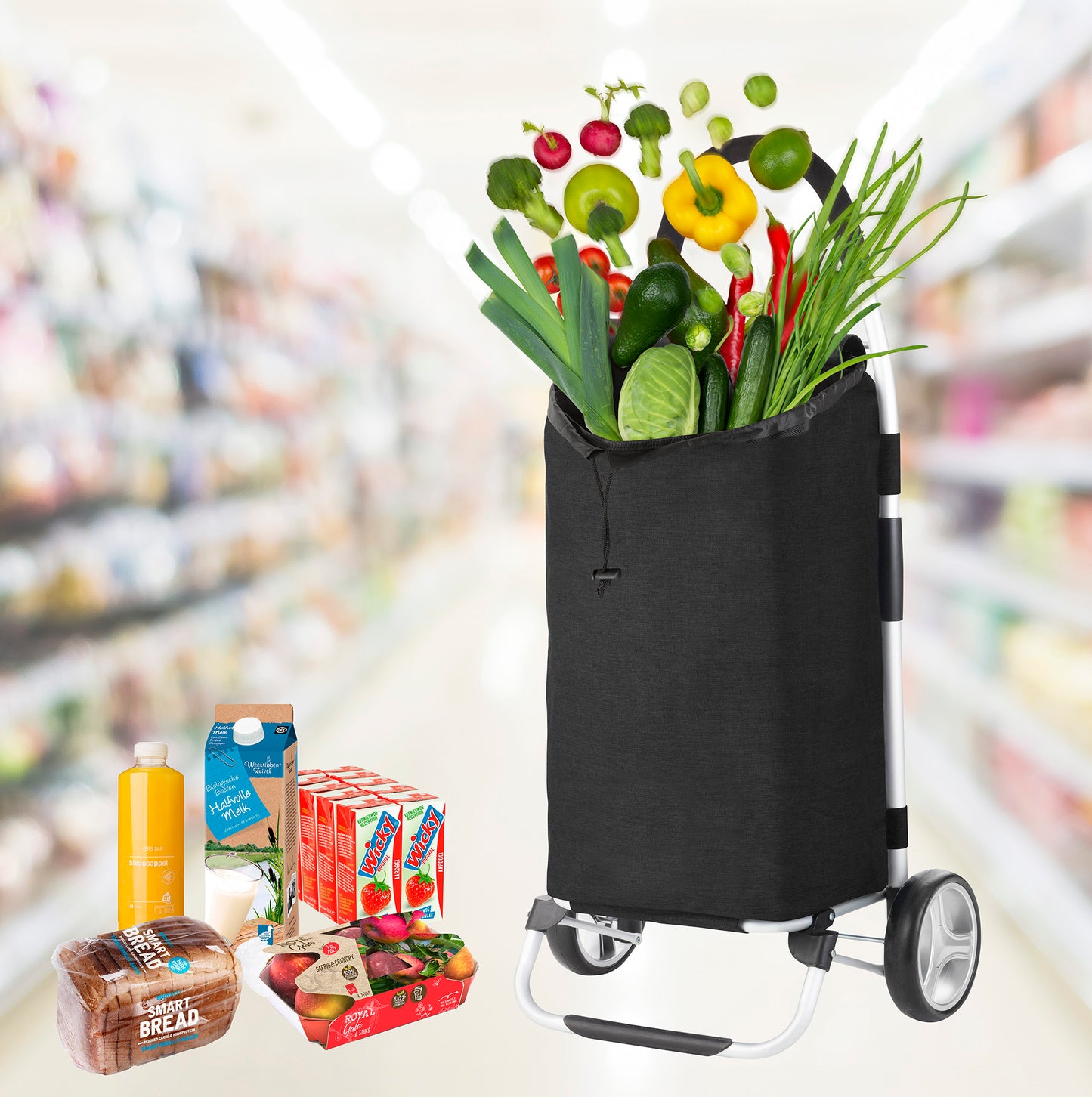 ShoppingCruiser Foldable Black (604320)