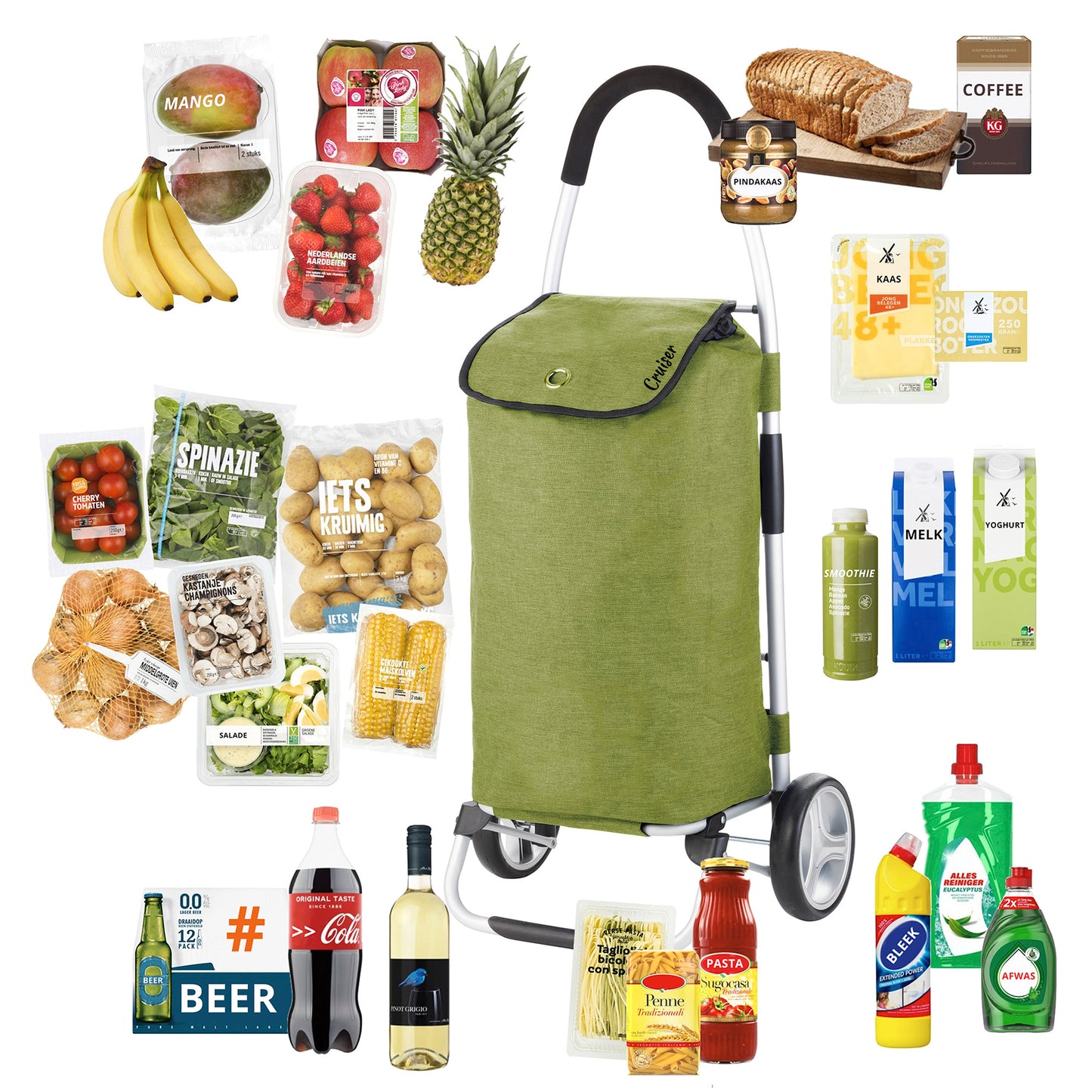 ShoppingCruiser Foldable Green (650068)