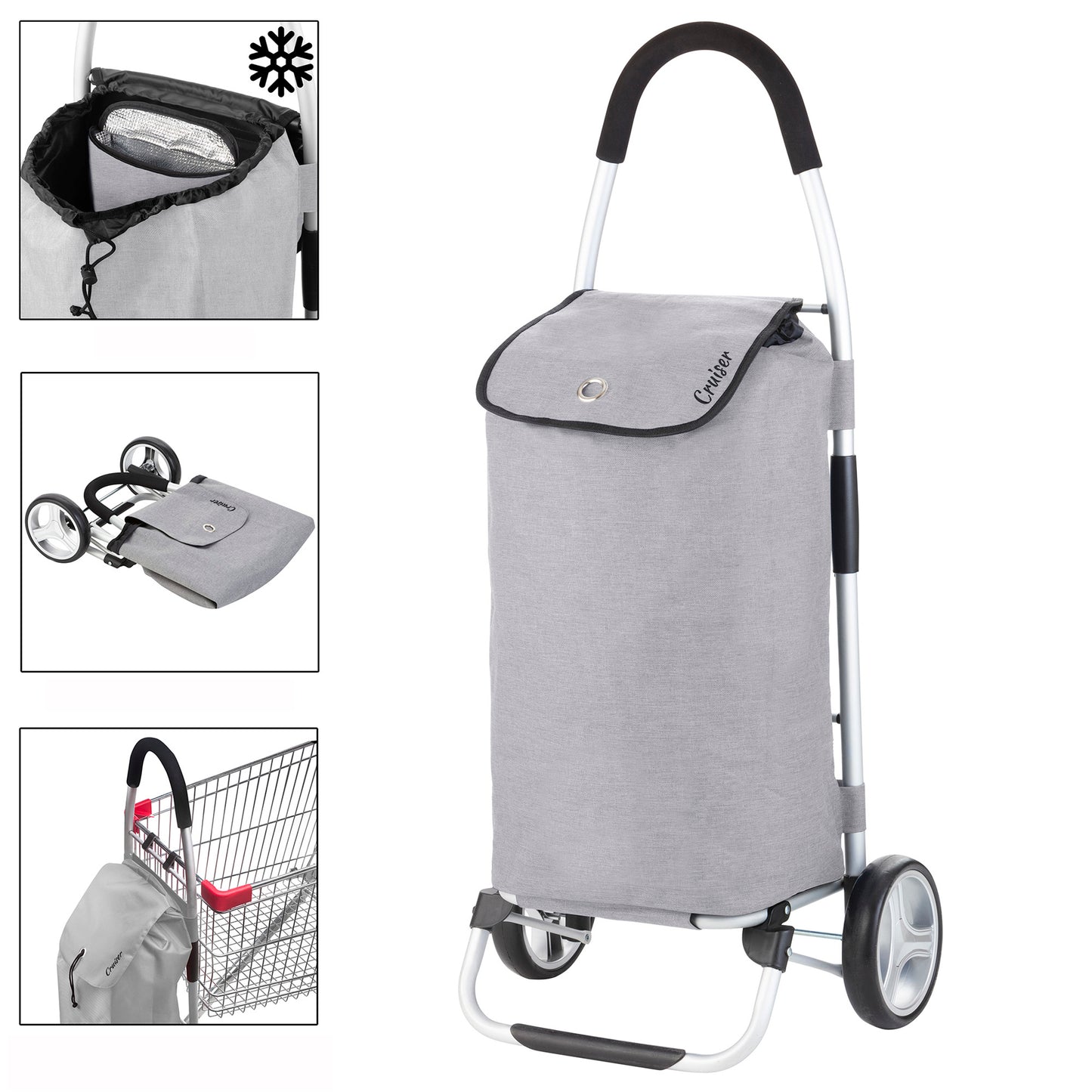 ShoppingCruiser Foldable 45 Gray (604360)
