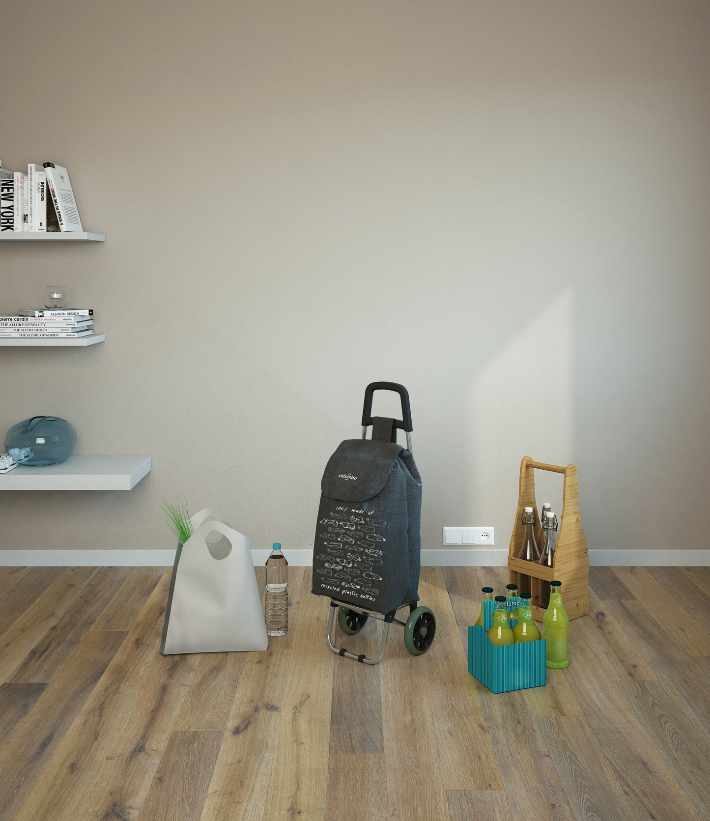 Carry bag Colombo Greenwich (CRL002-RPET)