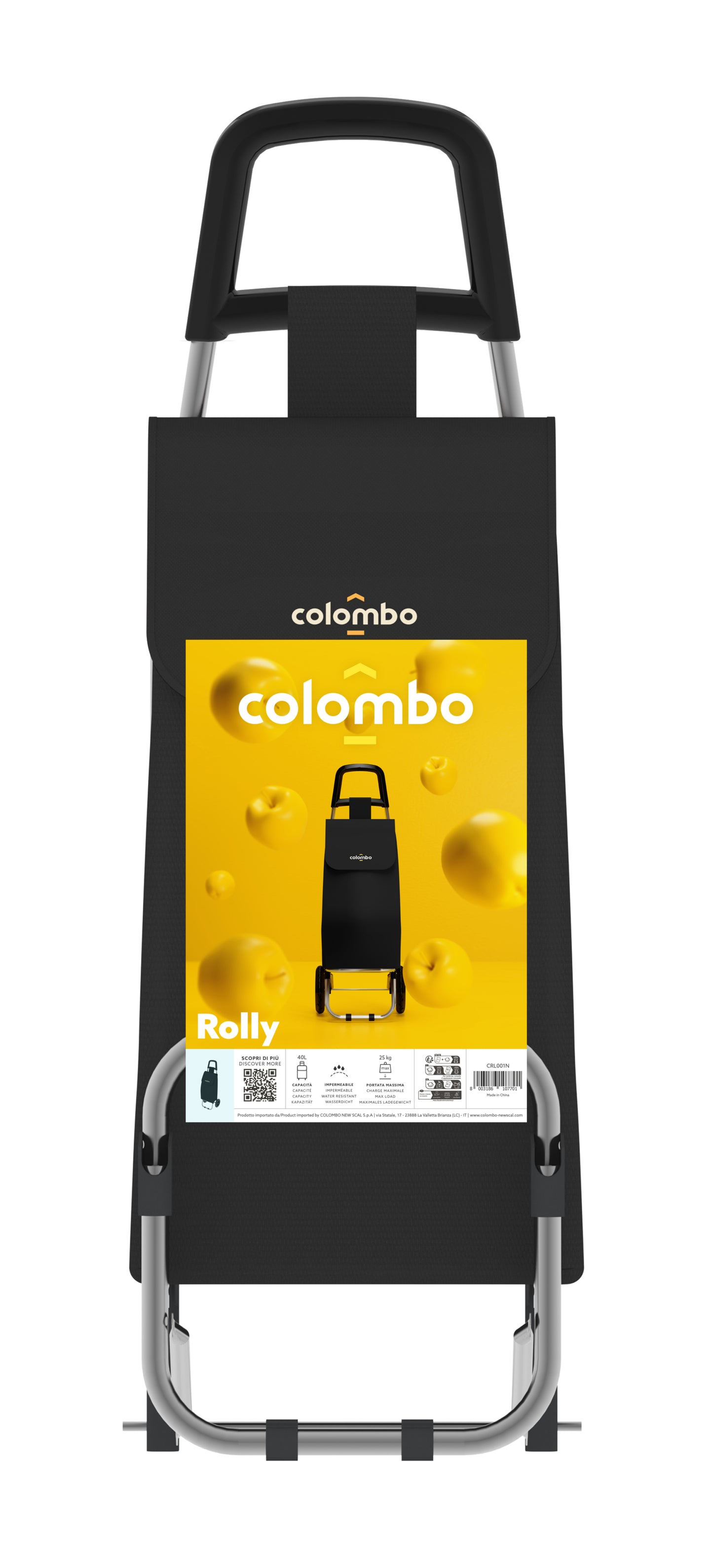 Colombo Rolly Bag Black (CRL001N)
