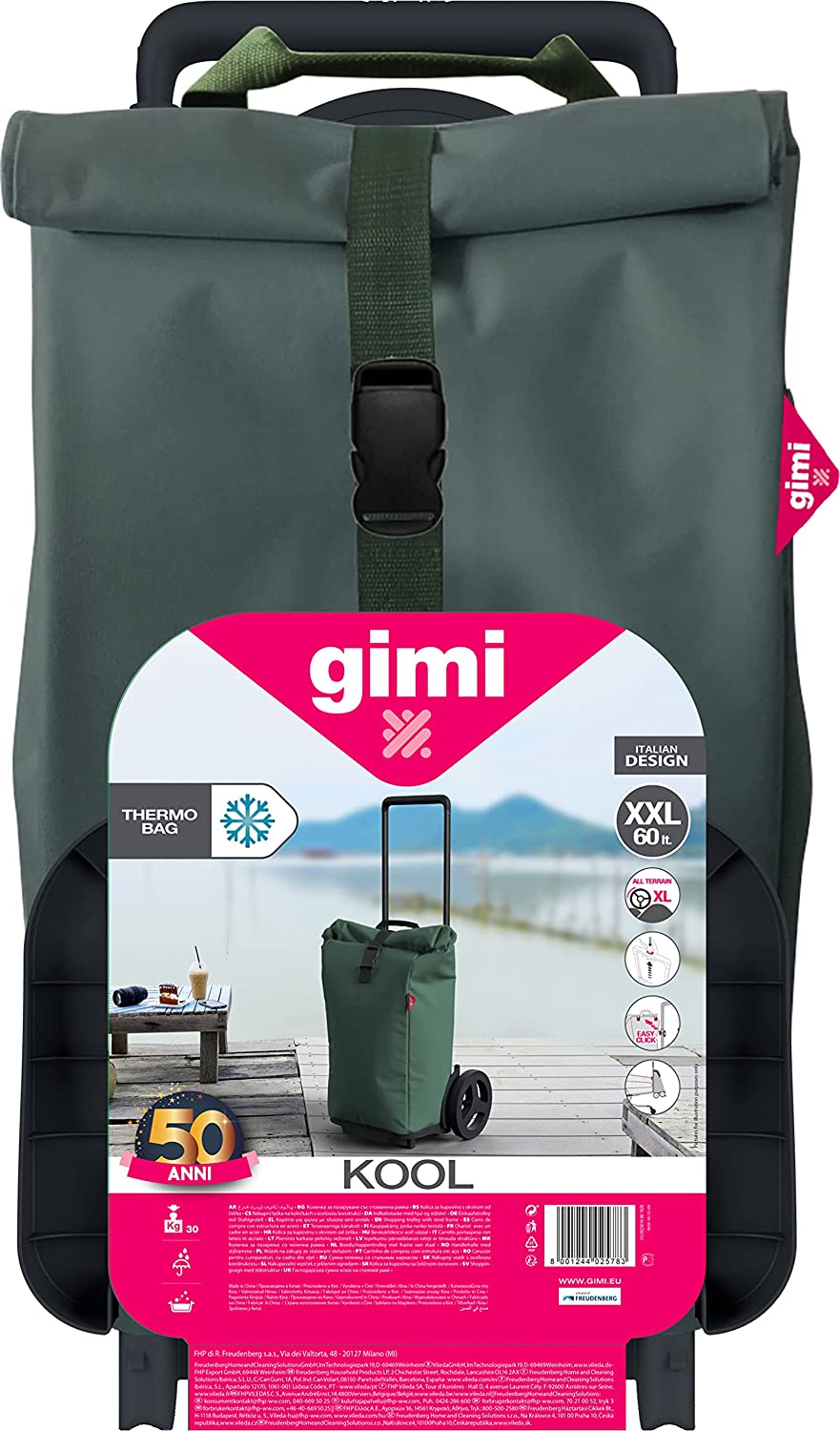 Carry bag Gimi Kool 60 Green (168421)