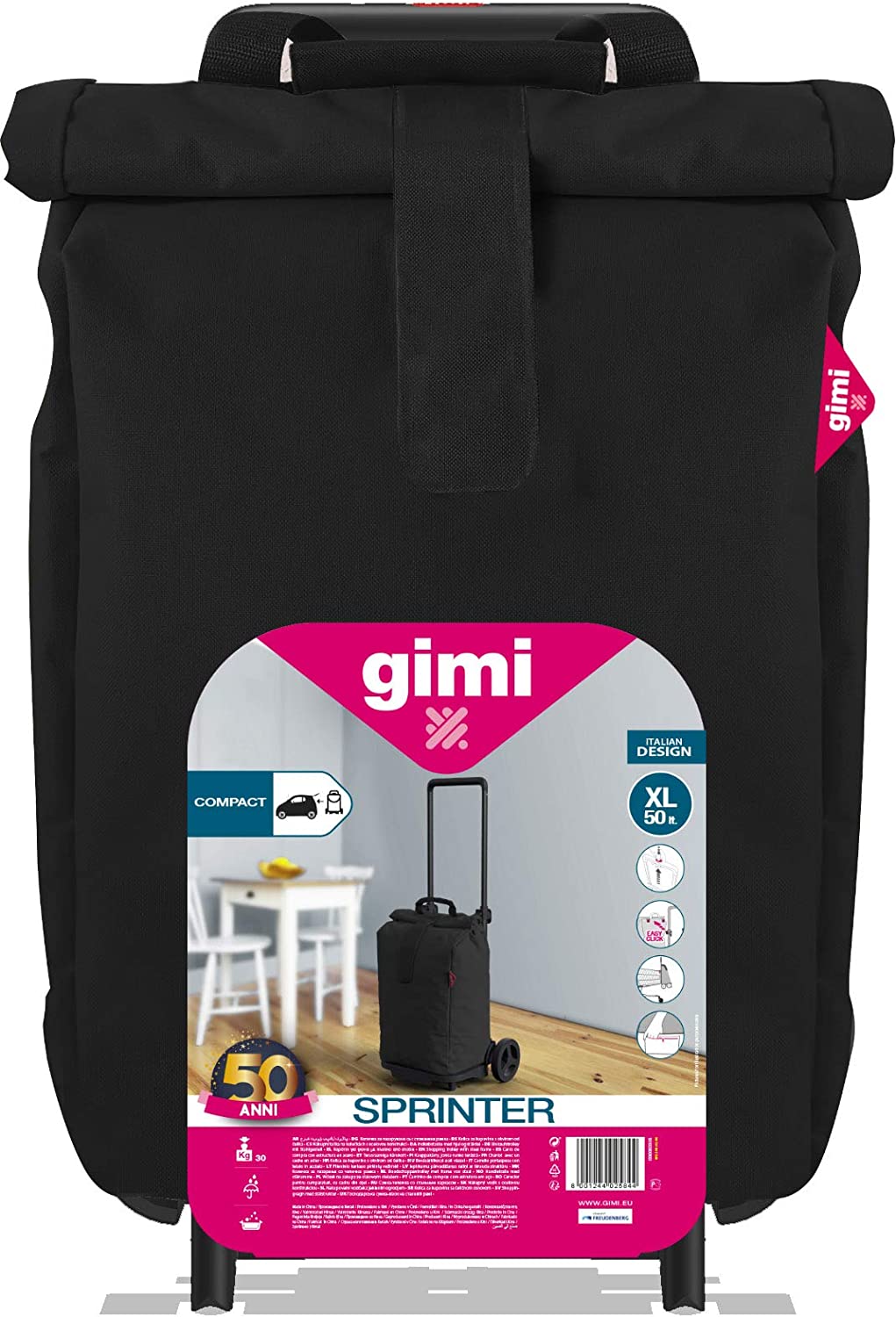 Carry bag Gimi Sprinter Black (168408)