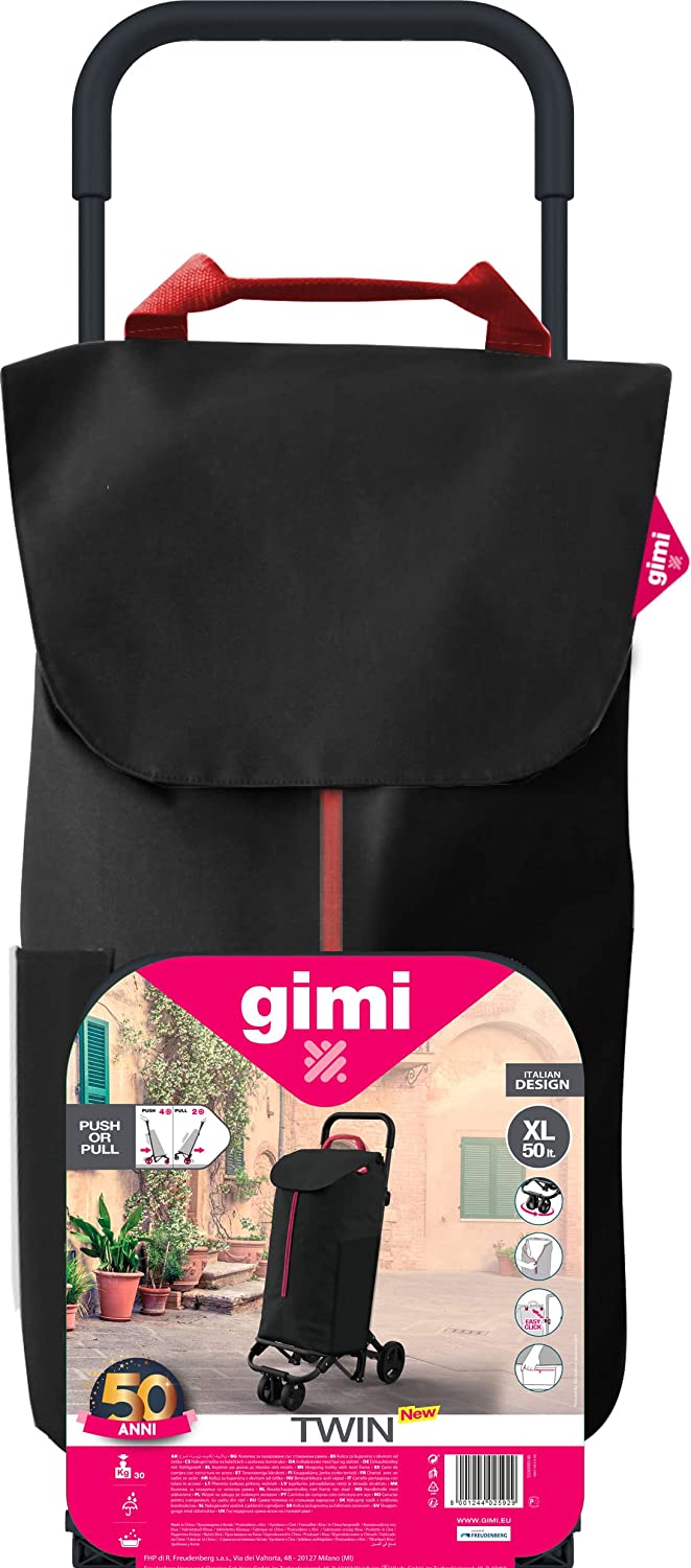 Carry bag Gimi Twin Black (169325) 