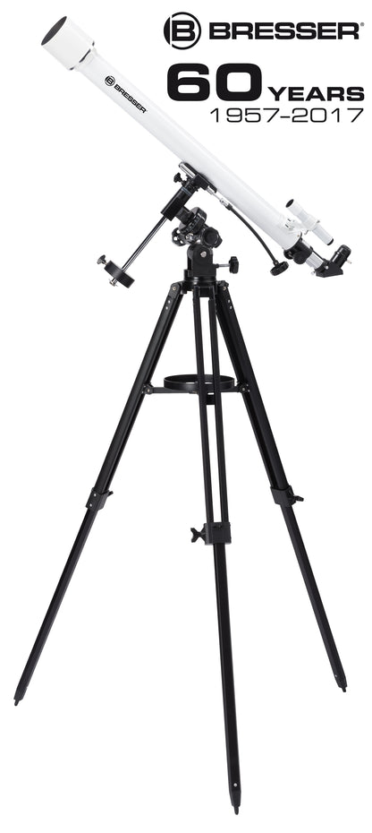 Bresser Classic 60/900 EQ Refractor Telescope with Smartphone Adapter (4660910)