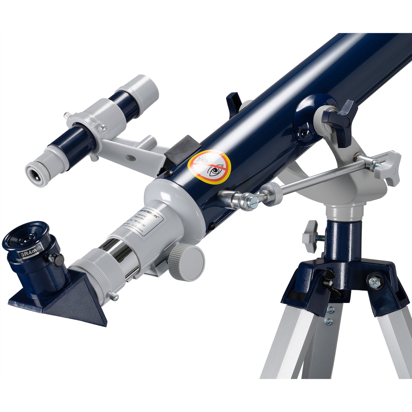 Bresser Junior 60/700 AZ1 Refractor Telescope with Case (8843100)