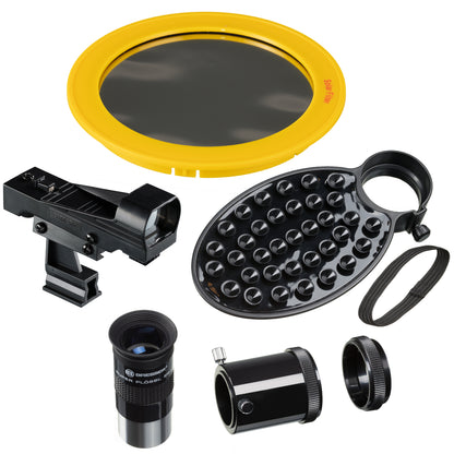 Bresser Nano NT-114/500 AZ telescope with Sony filter and adapter for smartphone (4514500)