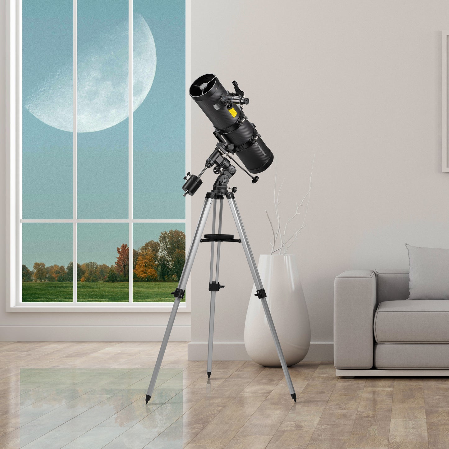 Bresser Pollux 150/1400 EQ3 Carbon telescope with Sony filter and smartphone adapter (4690900)