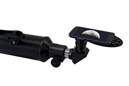 Bresser Quasar 80/900 EQ Refractor Solar Carbon telescope with solar filter and smartphone adapter (4780909)