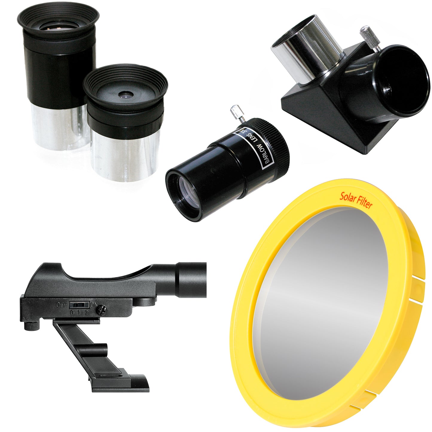 Bresser Sirius 70/900 AZ telescope with Sony filter and smartphone adapter (4512001)