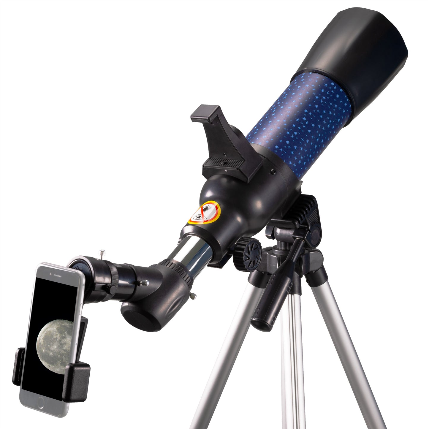 National Geographic Junior 70/400 AR Telescope with Smartphone Adapter + Backpack (9101003)