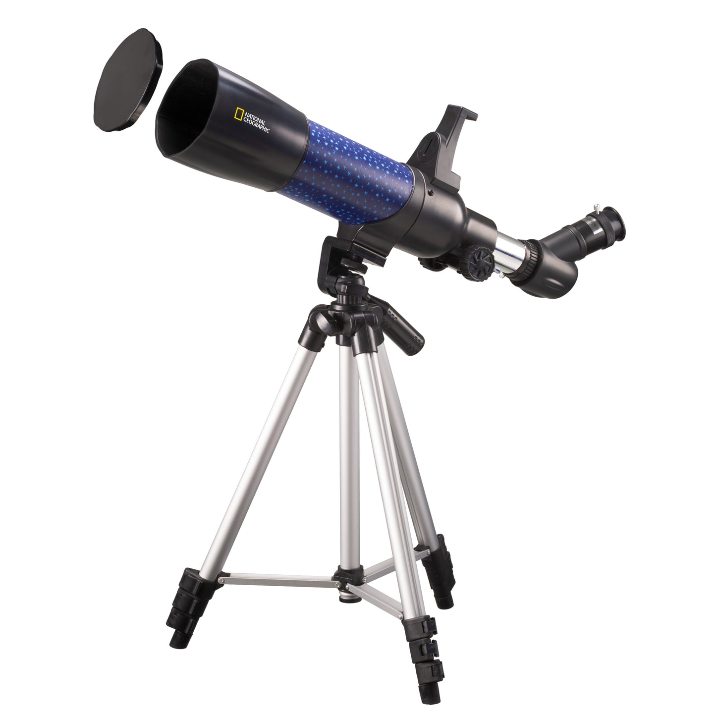 National Geographic Junior 70/400 AR Telescope with Smartphone Adapter + Backpack (9101003)