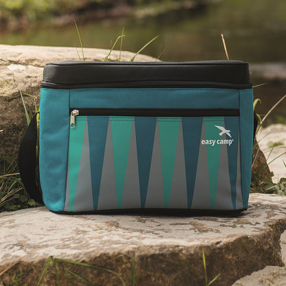 Thermal bag Easy Camp Backgammon M Petrol Blue (600026)
