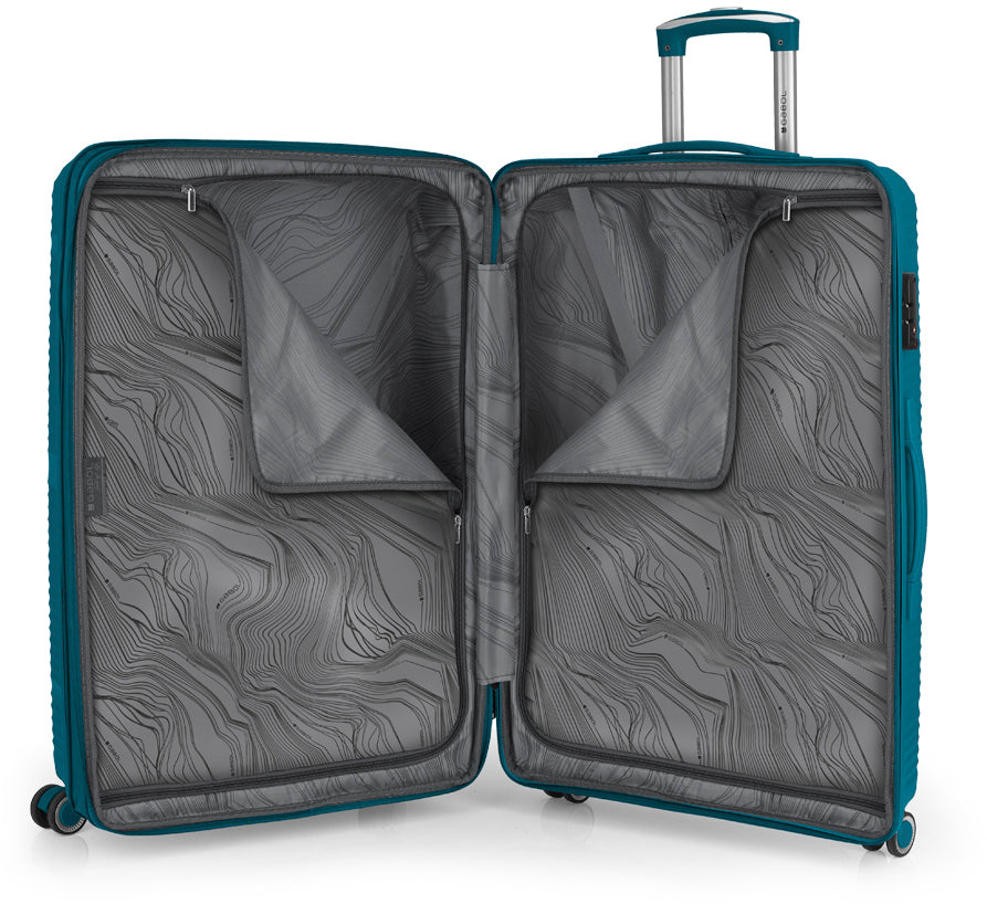 Valise Gabol Akane (L) Turquoise (122447-018)