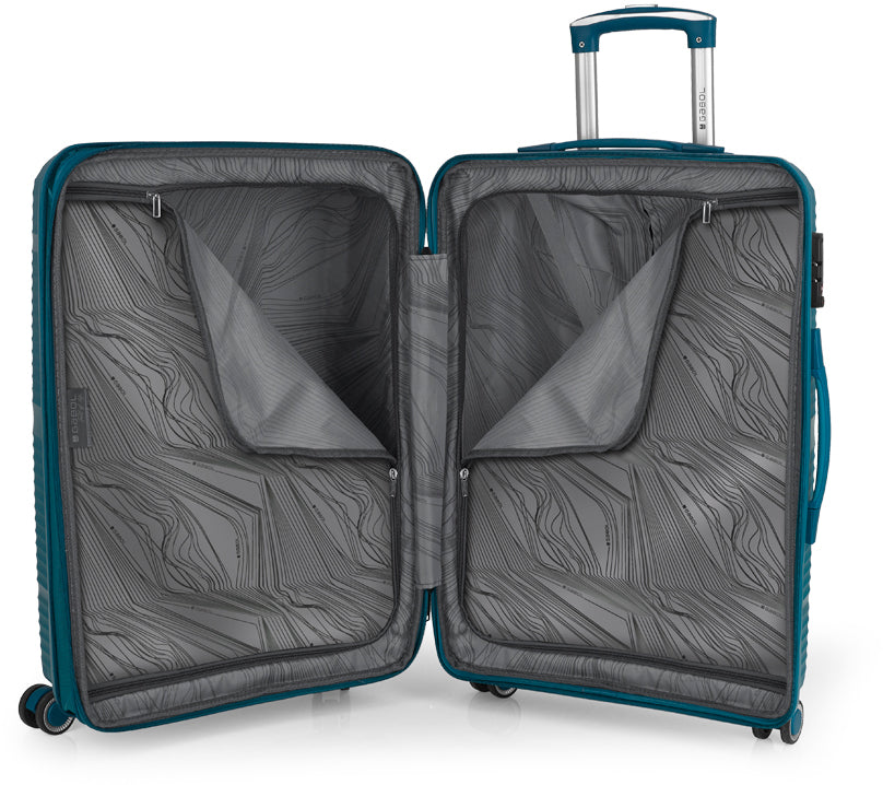 Valise Gabol Akane (M) Turquoise (122446-018)
