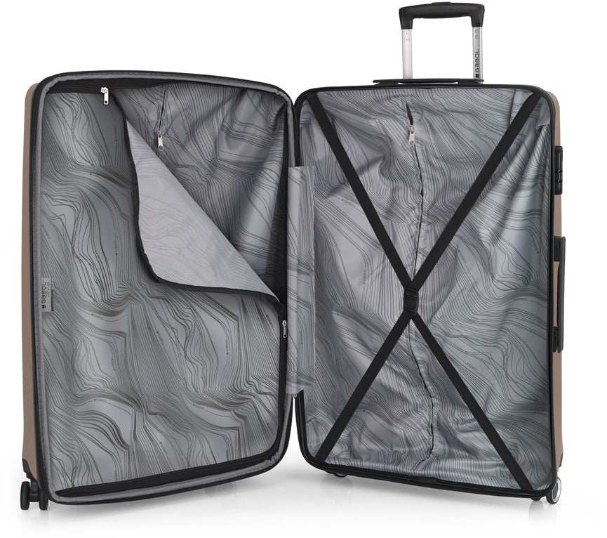 Valise Gabol Kume (L) Stone (123547-009)