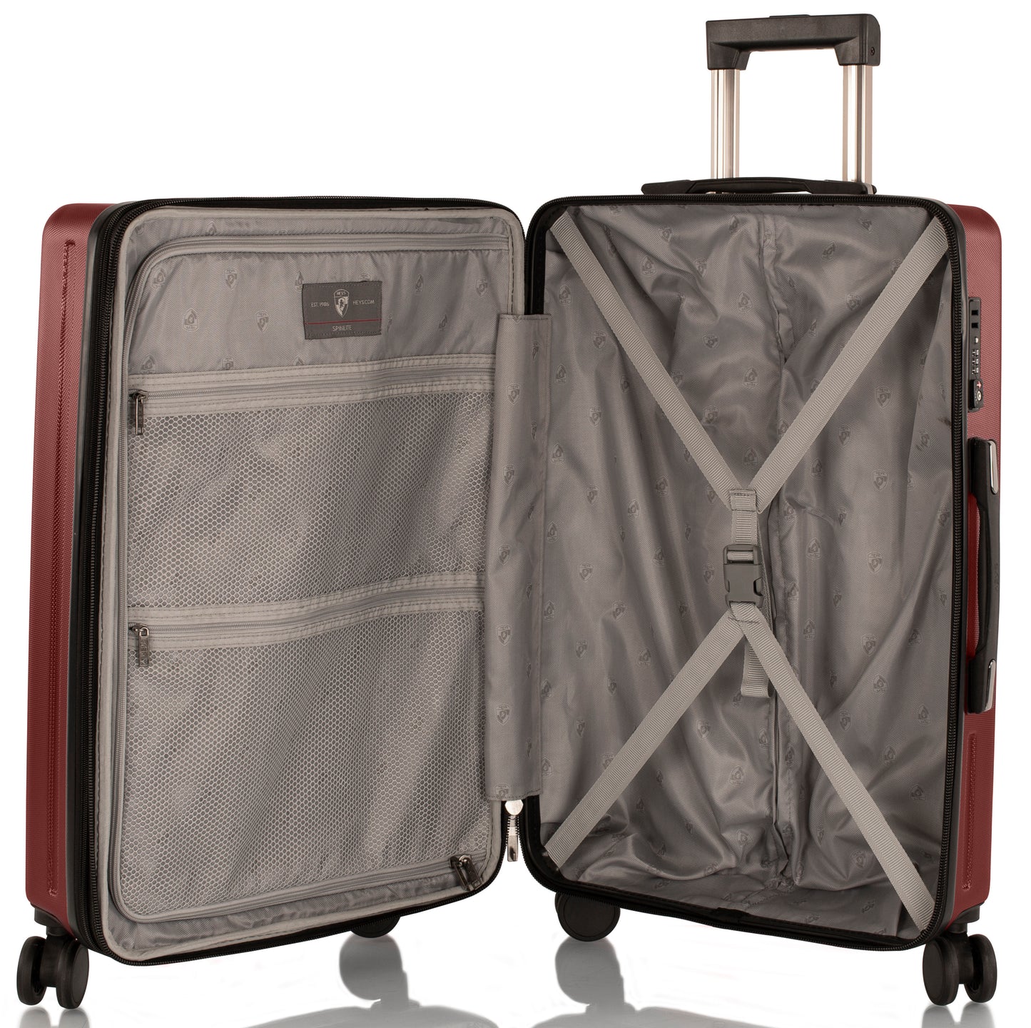 Valise Heys SpinLite (M) Burgundy (10157-0017-26) 