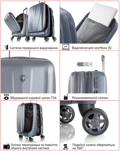 Valise Heys Vantage (M) Slate Blue (15023-0099-26) 