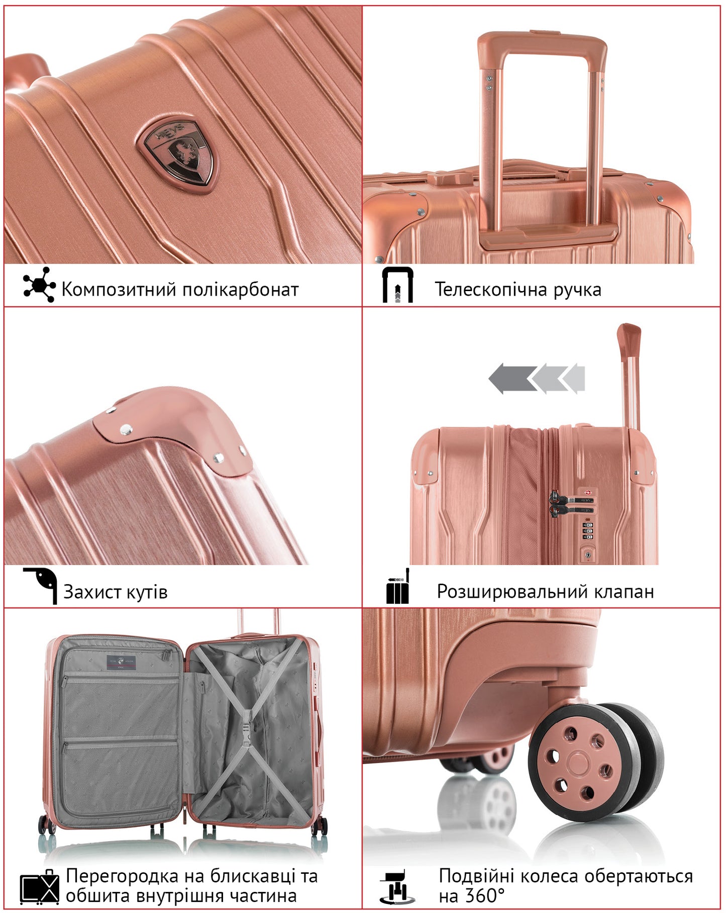 Valise Heys Xtrak (S) Lavender (10103-0120-21)