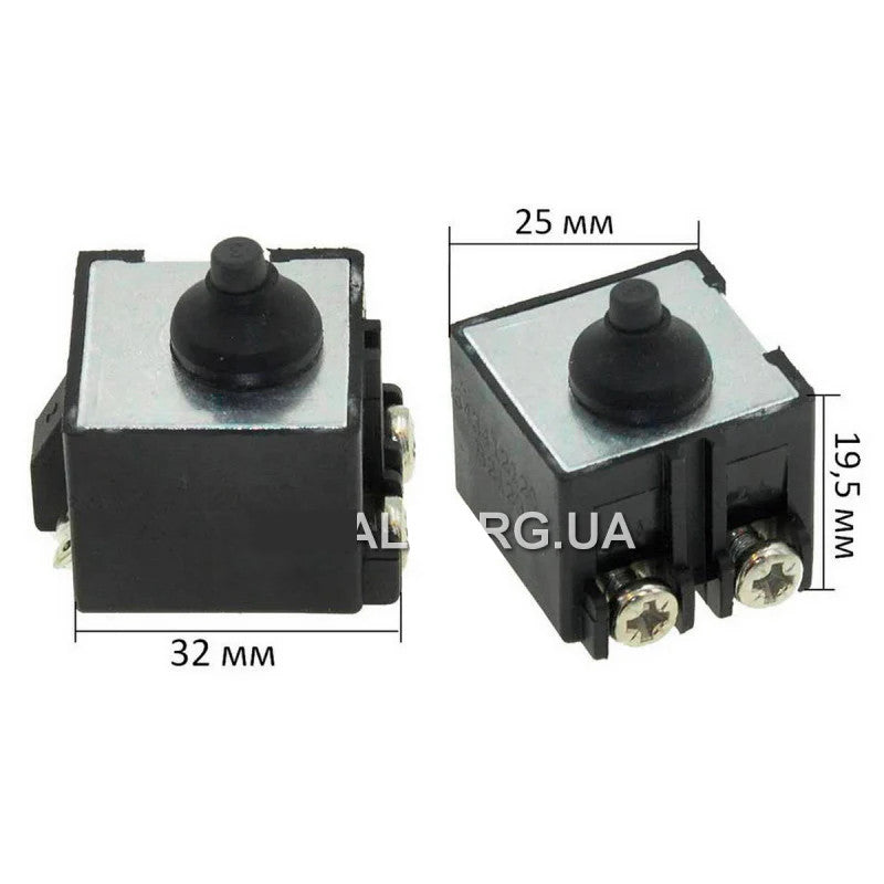 Кнопка болгарки (УШМ) Metabo W 750-125 / W 750-115 оригинал 343412120