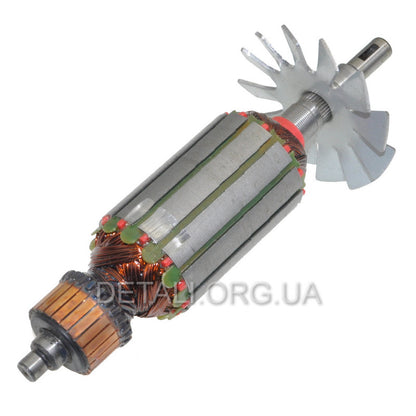 Якорь болгарка 180 кит 41 мм VJ Parts (182*41 шпонка 9мм)