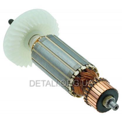 Zenit ZUSH-125/1100 Profi angle grinder Armature 32*157 cuts 7mm + thread 6.5 mm