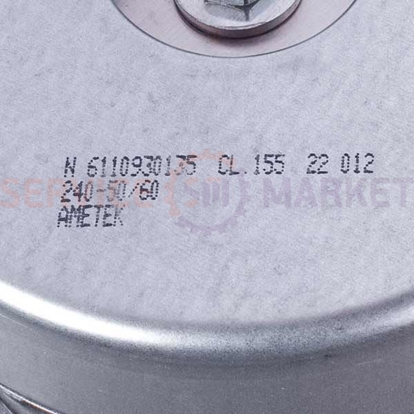 Motor for washing vacuum cleaner D=144/79mm H=69/169mm 1000W Ametek 061300501(MPM-S)