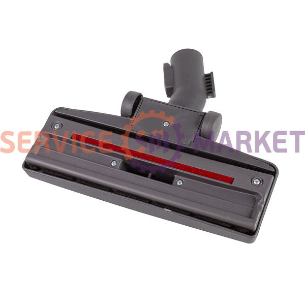 Floor/carpet brush for vacuum cleaner NZ-62 on pipe with latch D=35mm LG dark gray