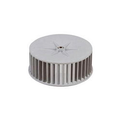 Impeller for hood D=150mm H=55mm (counterclockwise, under nut) Pyramida white