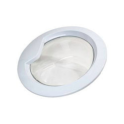 Люк для стиральной машины Indesit белый