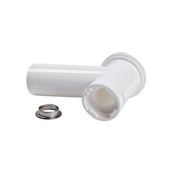 Body of the juicer attachment for meat grinder (plastic) 986.9010 Zelmer white