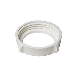 Knurled nut for juicer attachment (plastic) 986.9003 Zelmer white