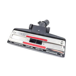 Floor/carpet brush for vacuum cleaner in pipe under latch D=37mm LG gray