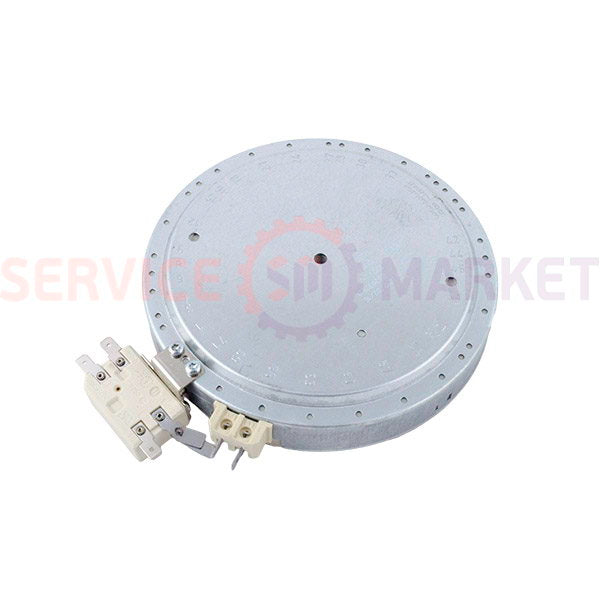 Burner for glass ceramic hob D=140mm 1200W EGO 10.54111.004 Beko