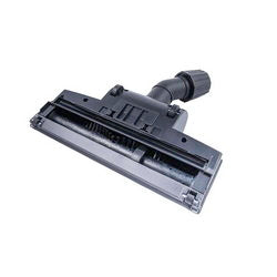 Turbo brush for vacuum cleaner (changeable diameter + seal + glass) for pipe D=30-35mm black