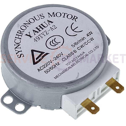 Beko, Blaupunkt, Zelmer, Gorenje, Panasonic, Moulinex, Bosch Microwave Tray Motor 104213 49TYZ-A2