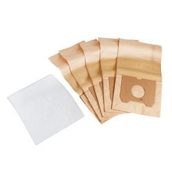 Set of paper bags (5 pcs.) + motor filter + outlet. PHI401 Mondo for Philips washing vacuum cleaner