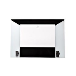 External door glass for oven 590x420mm Indesit