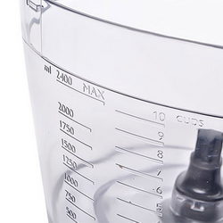 Main bowl 2000ml (old style) CP9820/01 for Philips kitchen combi black handle