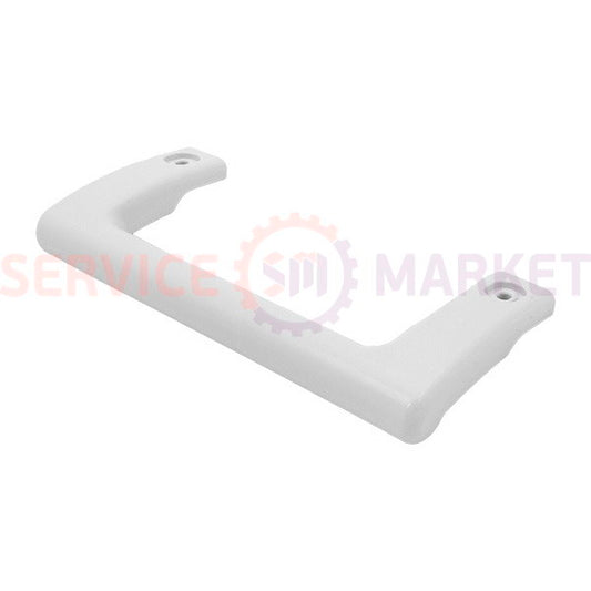 Ручка двери нижняя для холодильника L=175mm L(крепл.)=150mm Атлант белый