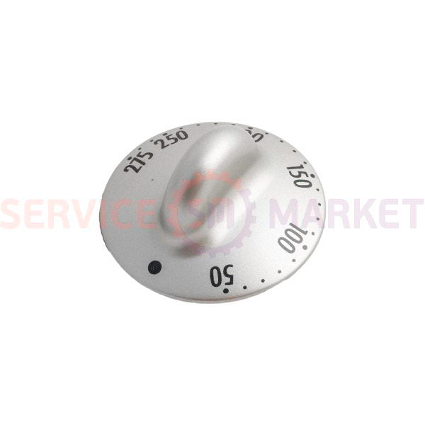 Ручка регулировки температуры духовки для плиты Gorenje серебристый