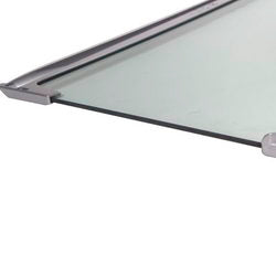 Refrigerator shelf 495x300mm (glass with frame) Gorenje silver
