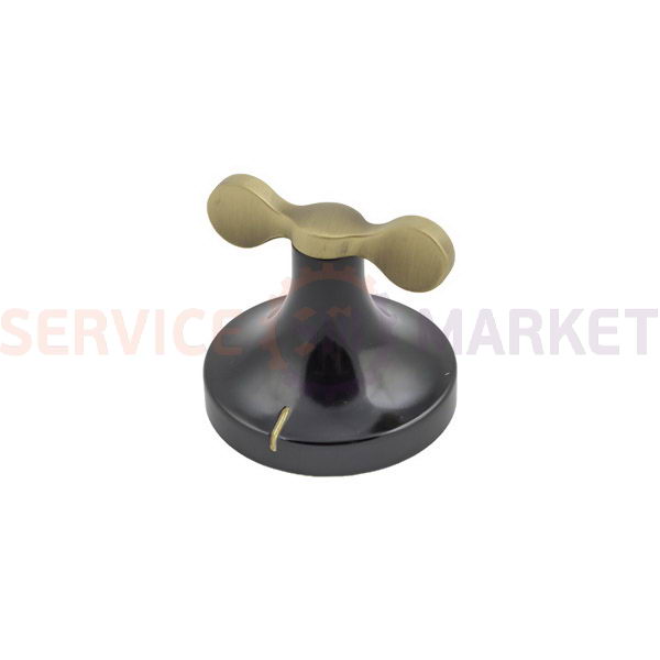 Ручка регулировки (бронза) для варочной панели Gorenje черный